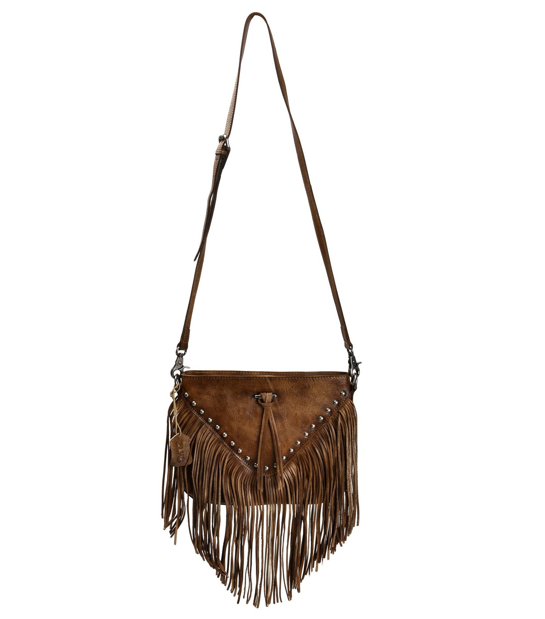 Handmade Suede Shoulder Bag Tassel Bag Fringed Bohemian Handbag for Women  Summer 