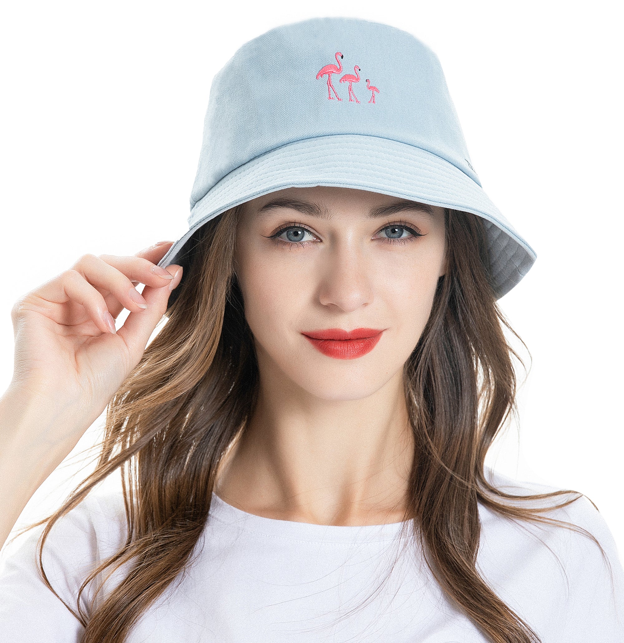 Cappello Bucket Unisex Con Ricamo - Tesa Corta, Cotone E Poliestere Per Estate - Foto 8