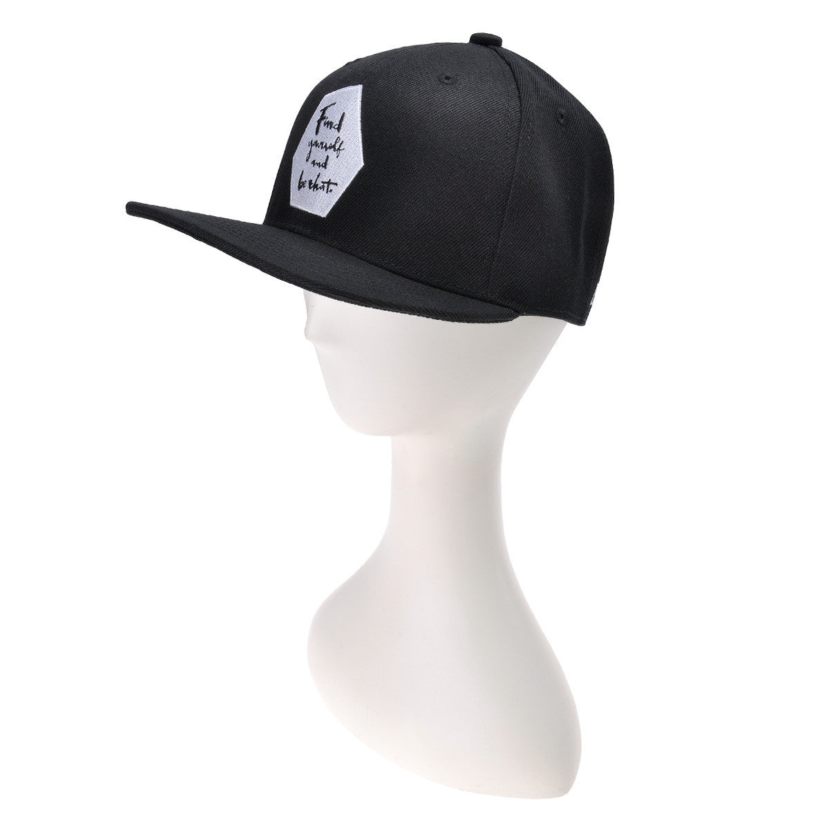 Mens Womens Cotton Snapback Hat Flat Bill Embroidered Baseball Cap Adjustbable Boys Girls