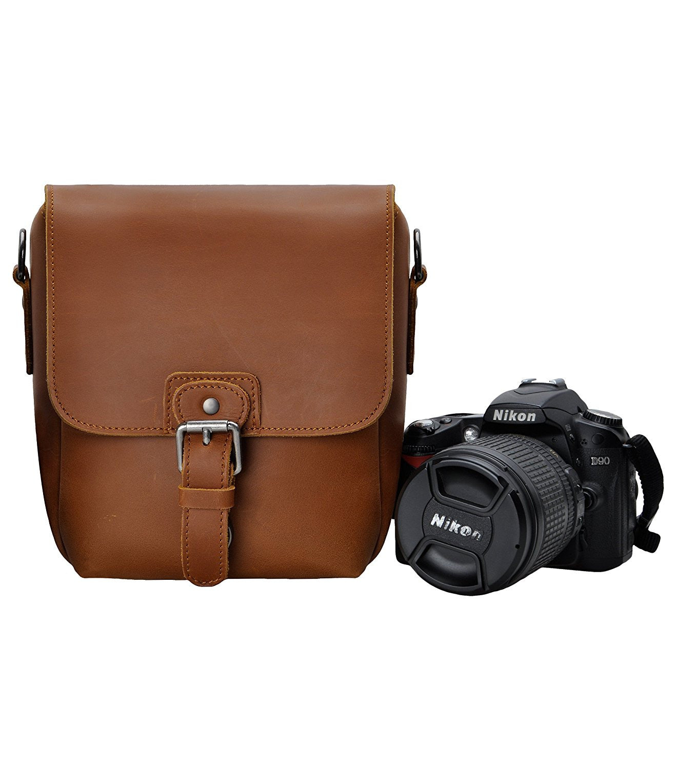 Small Leather Camera Bag